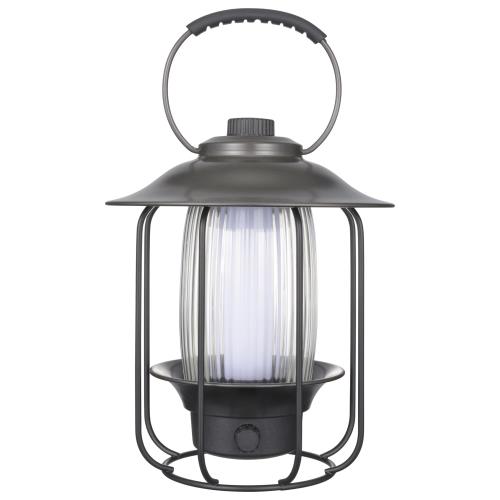 オーム電機 ランタン LED 充電式 調光調色 スマホに充電できる ガラス製 おしゃれ Panier パニエ LN-C4..