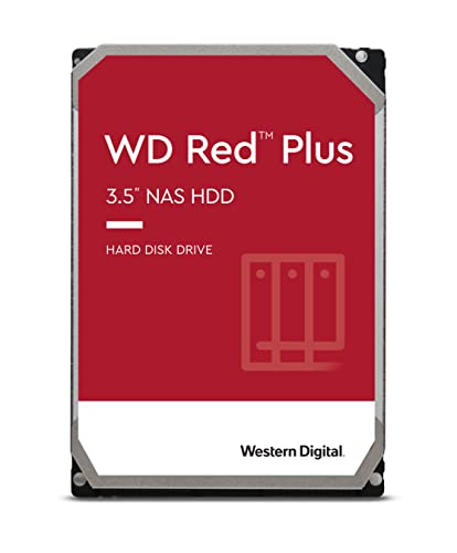 Western Digital ウエスタンデジタル WD Red Plus 内蔵 HDD ハードディスク 2TB CMR 3.5インチ SATA 5400rpm キャッシュ64MB NAS メーカー保証3年 WD20EFPX-EC 国内正規取扱