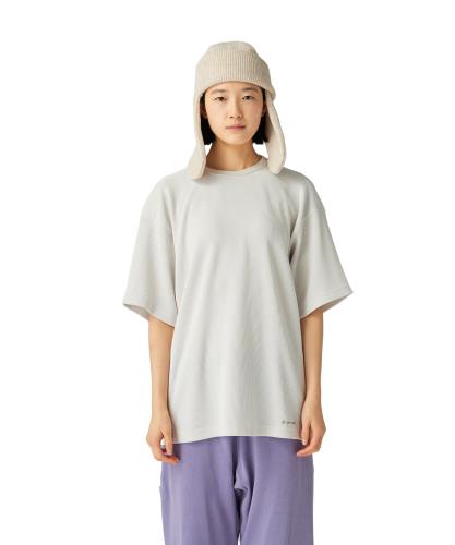 [スノーピーク] Dry Thermal T-Shirt TS-25AU002 Tシャツ 半袖 ショートスリーブ ティーシャツ メンズ レディース L OFF WHITE