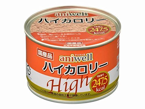 （まとめ買い）デビフ アニウェル aniwell ハイカロリー 150g 犬用缶詰 ×12