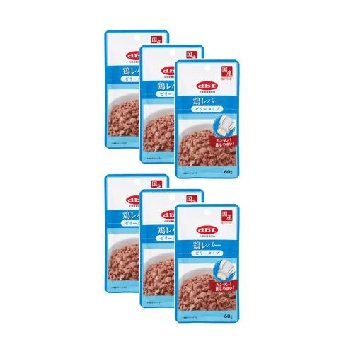 デビフ 鶏レバー ゼリータイプ 60g×6個 (まとめ買い)