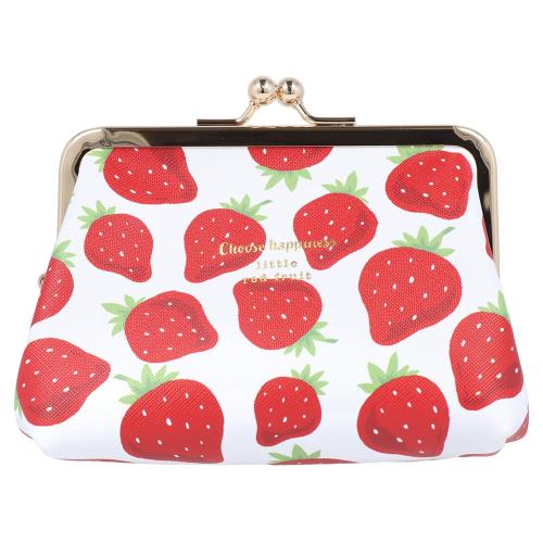 サンスター文具 ポーチ がま口 ICHIGO イチゴ A柄 S2323818