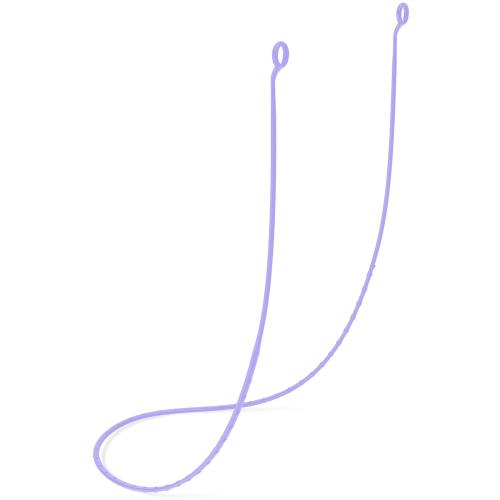 Quietide 耳栓コード 大人用 大人向けの専用紐 紛失防止シリコン紐 絡みにくい 超軽量 コンパクト ほと..