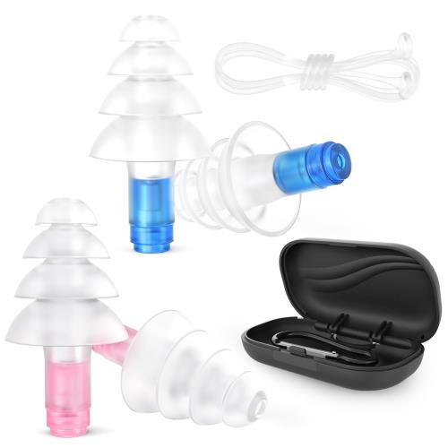 Quietide 耳栓 飛行機 飛行機用耳栓 気圧調整 調整機能付き 聴覚障害予防 ストレス軽減 イヤープラグ ..