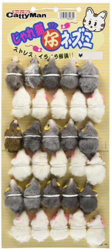 キャティーマン (CattyMan) じゃれ猫 仔ネズミ×30個セット