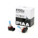 PIAA(ピア) 車用 バルブ フォグライト用 ハロゲンバルブ H16 4100K セレストホワイト 車検対応 2個入 12V 19W(30W相当) 安心のメーカー保証1年付 HX611