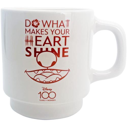 サンアート ウォルト ディズニー カンパニー 創立100周年 D100 スタッキング マグカップ 「 リロスティッチ 」 スティッチ 約305ml 食器 グッズ 雑貨 プレゼント ギフト 誕生日プレゼント 日本製 SAN4190-4