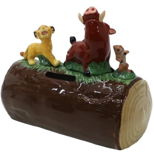 ディズニー 「ライオンキング」 貯金箱 ハクナ・マタタ SAN3084