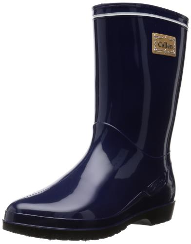 [アキレス] レインブーツ 長靴 作業靴 レインシューズ 日本製 E レディース OLB 0330 ネイビー 22.5 cm