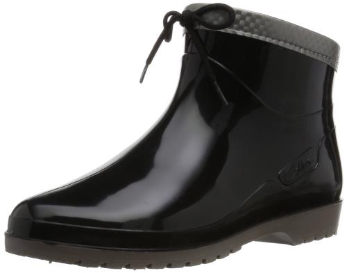 [アキレス] レインブーツ 長靴 作業靴 レインシューズ 日本製 E レディース OLB 0340 ブラック 24.5 cm