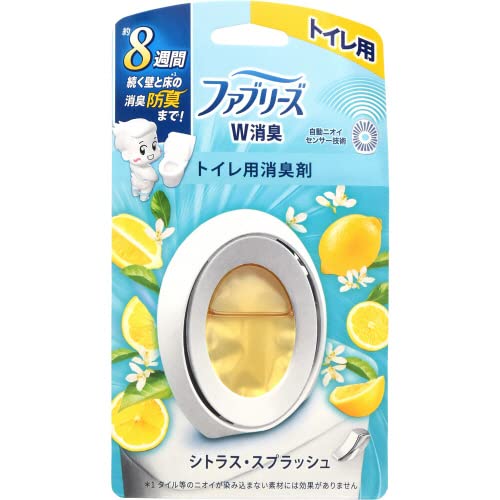 ファブリーズ 消臭芳香剤 W消臭 トイレ用 シトラス・スプラッシュ 6.3ml ファブリーズ 消臭芳香剤 W消臭 トイレ用 シトラス・スプラッシュ 6.3ml