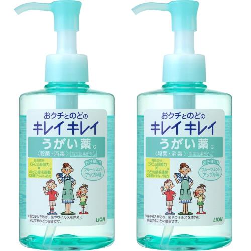 キレイキレイ うがい薬 フルーツミント アップル味 200ml 指定医薬部外品×2個 キレイキレイ うがい薬 フルーツミント アップル味 200ml 指定医薬部外品×2個