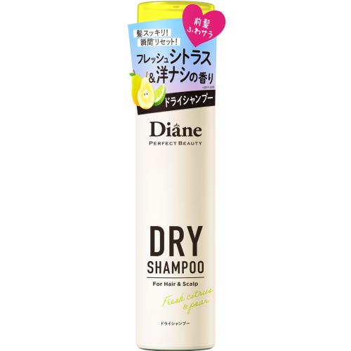 Moist Diane ン ドライシャンプー (水のいらないシャンプー) フレッシュシトラスペアの香りパーフェク..