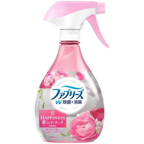 ファブリーズ with レノアハピネス W除菌 消臭スプレー 布用 アンティークローズフローラル 本体 370mL ファブリーズ with レノアハピネス W除菌 消臭スプレー 布用 アンティークローズフローラル 本体 370mL