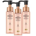 パンテーンミラクルズ 洗い流さないトリートメント ヘアオイル 70mLx3個 シルキーリペア まとめ買い