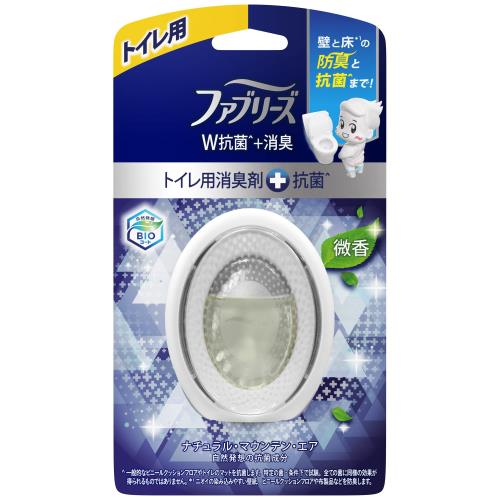 ファブリーズ 消臭芳香剤+抗菌 W消臭 トイレ用 ナチュラル・マウンテン・エア 6mL