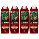 上島珈琲店 アイスコーヒー 微糖 紙パック コーヒー 1000ml×4本(4)