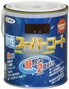 アサヒペン 塗料 ペンキ 水性スーパーコート 1.6L 新茶 水性 多用途 ツヤあり 1回塗り 超耐久 ロングライフペイント 特殊フッ素樹脂配合 サビドメ剤配合 紫外線劣化防止剤配合 シックハウス対策品 日本製