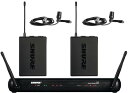 SHURE デュアル 小型 ラベリア マイクロフォン 付属 システム SVX188J/CVL-JB1