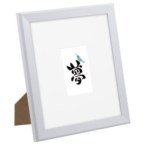 ハクバ HAKUBA 額縁 色紙額 SG-02 AZ ホワイト AMZFWSG-02WT 木製 色紙や写真(Lサイズ)と寄せ書きなど..