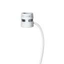 SHURE シュア WL184m ラベリアマイクロホン コンデンサー 単一指向性 スーパーカーディオイド 小型 プロ仕様 ホワイト : ピンマイク ノイズ低減 ...