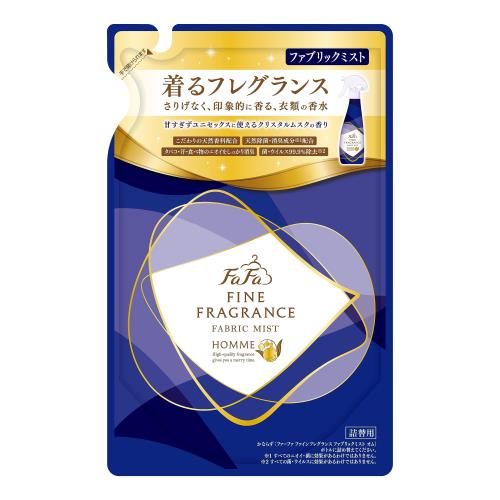 ファーファ ファインフレグランス ファブリック ミスト オム クリスタル ムスク の香り 詰替 (270ml) 4個 セット