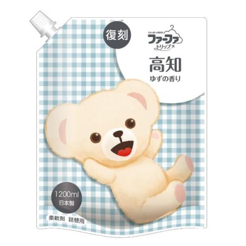 ファーファ トリップ 柔軟剤 高知 ゆず の香り 詰替 （1200ml） 2個セット