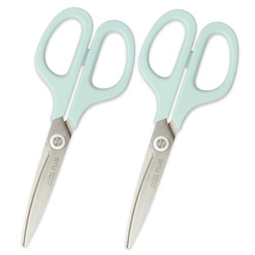 プラス はさみ フィットカットカーブ スマート ミントブルー SC-155RSF 35-233×2