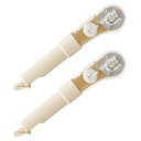 PLUS(プラス) 修正テープ ホワイパー PL 5mm BUTTER 2個セット アイボリー WH-1905 52135 ×2