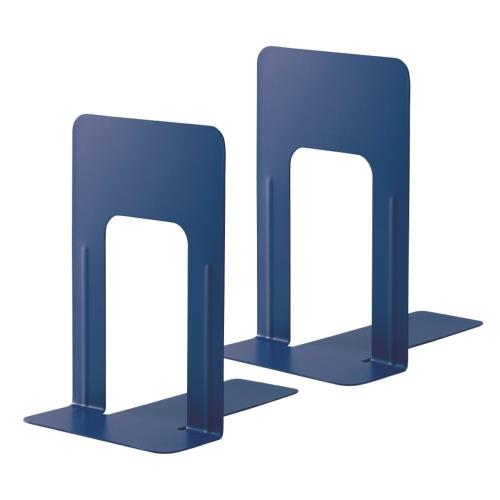 PLUS(プラス) プラス ブックエンド Lサイズ 2枚組 36-332 BS-201 ブルー