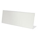 プラス カード立て アクリル L型 W300×D50×H105mm CT-100L 62-208