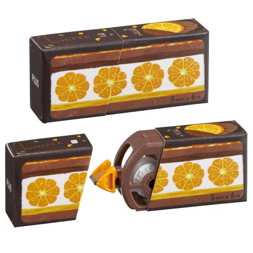 PLUS(プラス) 修正テープ ホワイパー 紙ケース入り 修正テープ 2個 オレンジ WH-2005-LE 52-393 ×2