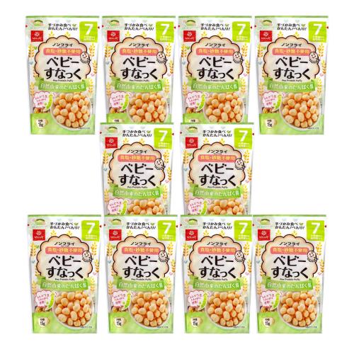 はくばく ベビーすなっく 自然由来のたんぱく質 15g×10袋7ヶ月頃から