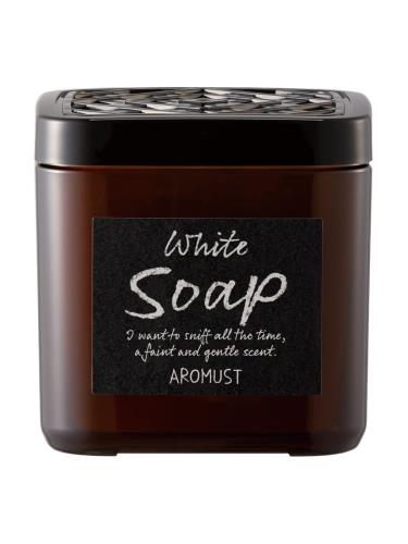 晴香堂 芳香剤 部屋用 ホワイトソープ 大容量 ゲルタイプ ルームフレグランス リビング 寝室 玄関 アロマスト 4238