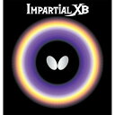 バタフライ(Butterfly) 卓球 ラバー インパーシャルXB 表ソフト テンション (スピード) 00410 ブラック 中