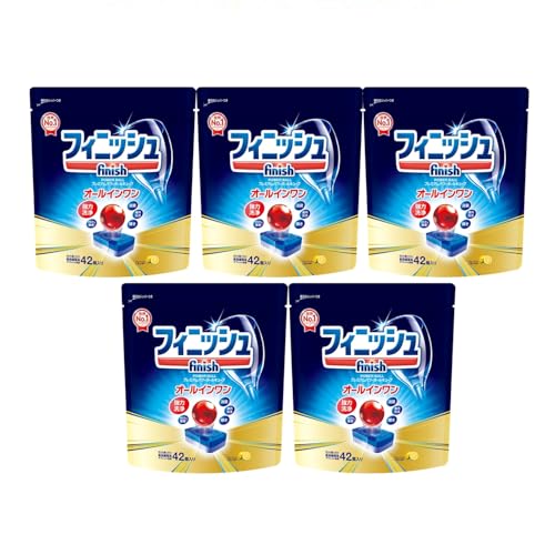 まとめ買いフィニッシュ 食洗機 洗剤 オールインワン プレミアム パワーボールキューブ 42個入 ×5袋 まとめ買いフィニッシュ 食洗機 洗剤 オールインワン プレミアム パワーボールキューブ 42個入 ×5袋