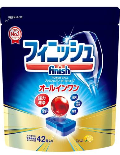 フィニッシュ 食洗機 洗剤 オールインワン プレミアム パワーボールキューブ 42個入 フィニッシュ 食洗機 洗剤 オールインワン プレミアム パワーボールキューブ 42個入