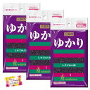 日本製 水に流せる おでかけやドライブに ふりかけ ゆかり デザイン ソフトパック ティッシュ 100組 3個セット(4)