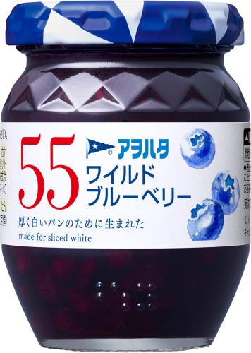 アヲハタ 55 ワイルドブルーベリー 150g ジャム