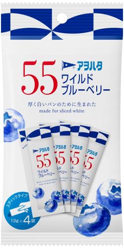 アヲハタ 55 ワイルドブルーベリー (13g×4) ジャム