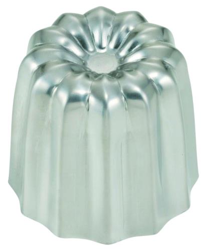 タイガークラウン ベイクウェア シルバー 54×49mm STフルール型 ステンレス カヌレ型 1211