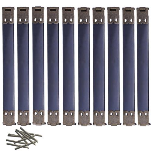 バネ口金 12cm 10個セット バネ口金金具 ばね口金 かわいい バッグ パーツ クラフトパーツ 手芸材料 ミニサイズ 財布作り手作り 素材 業務用 裁縫 巾着 DIYクラフト用品