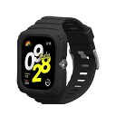kwmobile Xiaomi Redmi Watch 4対応 交換ベルト - フィットネストラッカー 耐衝撃 シリコンバンド 黒色(2)