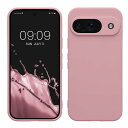 kwmobile スマホケース Google Pixel 9対応 ケース - スマートフォン バックカバー TPU 耐衝撃 アンティークピンク