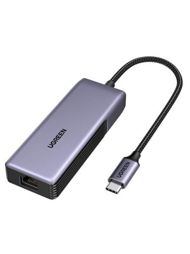 UGREEN ͭLAN ץ 5Gbps Type C LAN Ѵץ Thunderbolt 5/4/3ˤŬ ...