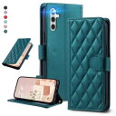 UnivoColors Galaxy S24 FE (SM-S721Q/SCG30) キルティングレザー調 手帳型ケース エレガント 高質PU マグネット開閉式 カード収納機能 スタンド機能 液晶全面保護 レンズ保護 ストラップ付属(グリーン)
