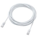 エレコム LANケーブル CAT6A 7m 爪折れ防止 メッシュケーブル ホワイト ECLD-GPAM/WH70
