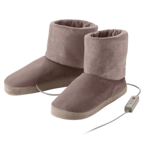 エレコム エクリアwarm フットマッサージャー 3type振動モード 温感 収納袋付き グレージュ HCM-WMF01BE