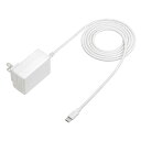 サンワサプライ USB PD対応AC充電器(PD20W・TypeCケーブル一体型) ACA-PD102W(2)