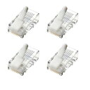 サンワサプライ ツメ折れ防止カテゴリ5eRJ-45コネクタ 100個入り ADT-RJ45TS-100